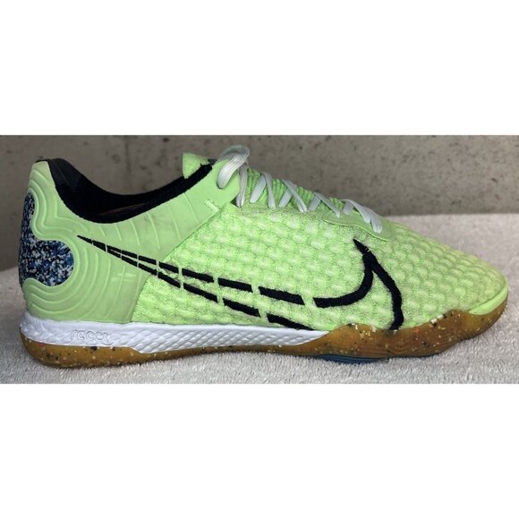 Nike Reactgato React Gato Indoor Soccer Futsal Shoes Lime Glow Sz 7.5 CT0550-343 main image 6